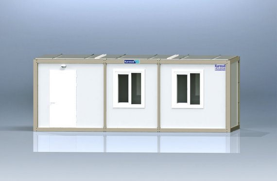 K8001: 1комн+душ+туалет+мойка, Контейнер - 2,3х6 м