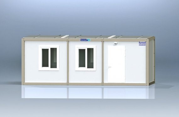 K2004: 1комн+туалет+мойка, Блок контейнер 3х7 м